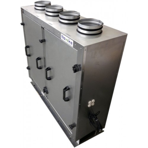 Установка вентиляционная приточно-вытяжная Node1-1500/RP,VAC(D250*2),E10.5 Vertical