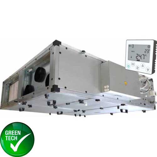 Установка вентиляционная приточно-вытяжная Node1-2200/RP,VEC,E13.5 Compact