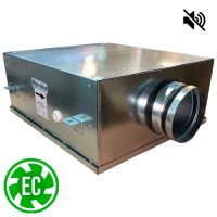 Вентилятор канальный круглый шумоизолированный VS(EC1/D175)- 125 Compact (0,1 кВт; 0,78А)