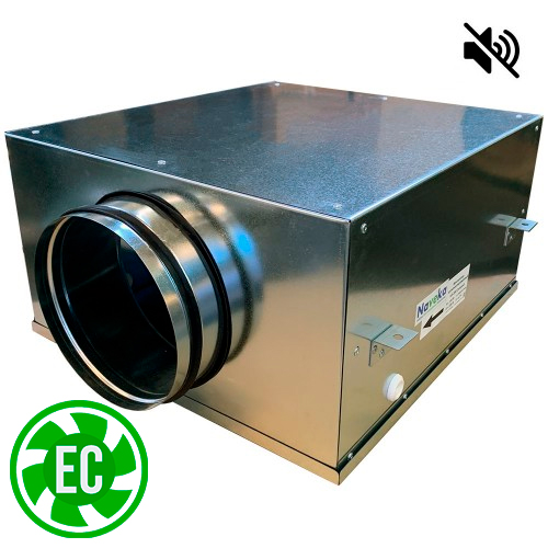 Вентилятор канальный круглый шумоизолированный VS(EC1/D)- 200 Compact