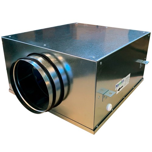 Вентилятор канальный круглый шумоизолированный VS(AC1)- 250(Ds250) Compact (0,17 кВт; 0,8А)