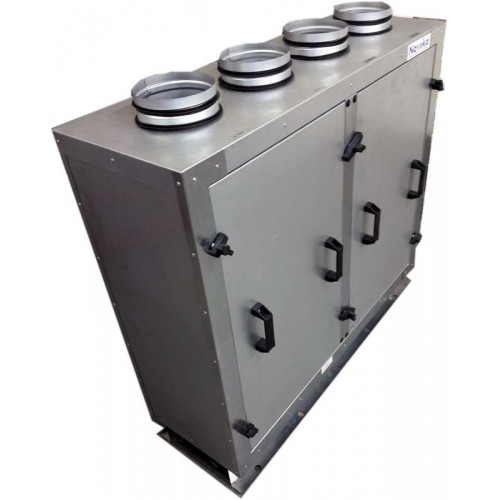 Установка вентиляционная приточно-вытяжная Node1-1800(50c)/RP,VEC(B250*2),E12 Vertical