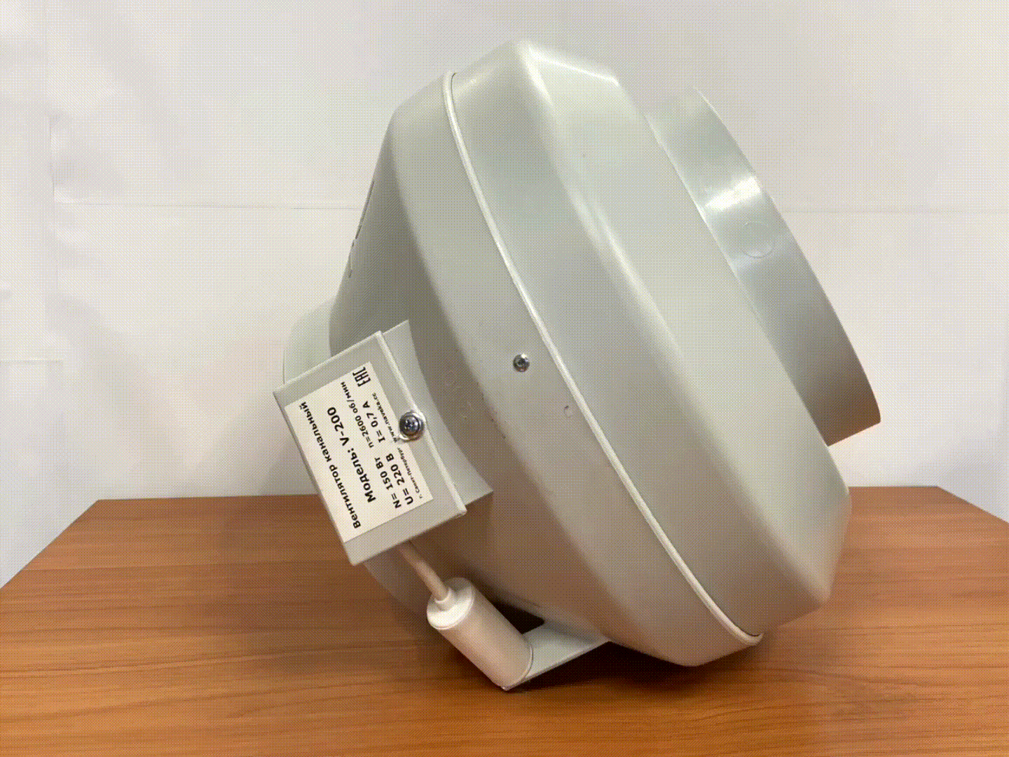 3D вид круглого вентилятора Naveka